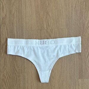 NWOT Hugo Boss Cotton Thong Panty XL